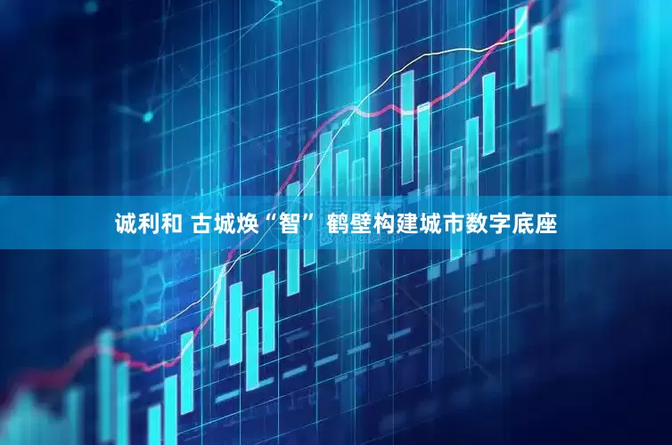 诚利和 古城焕“智” 鹤壁构建城市数字底座